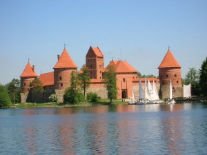 Zamek w Trokach Litwa