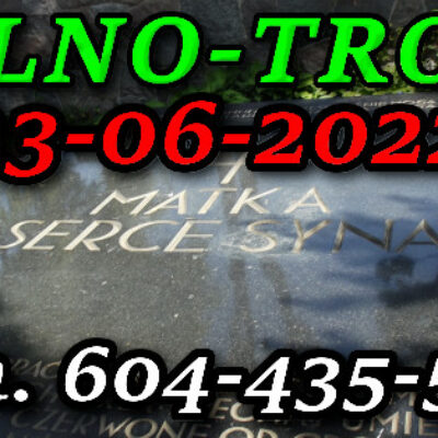 Matka i Serce Syna Józef Piłsudski Cmnetatrz na Rossie w Wilnie Litwa