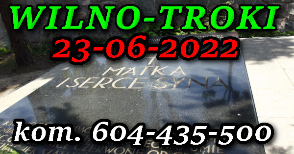 Matka i Serce Syna Józef Piłsudski Cmnetatrz na Rossie w Wilnie Litwa 