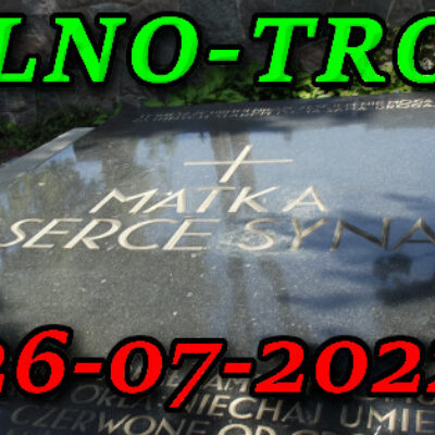 Nagrobek Matka i Serce Syna na Rossie w Wilnie Litwa