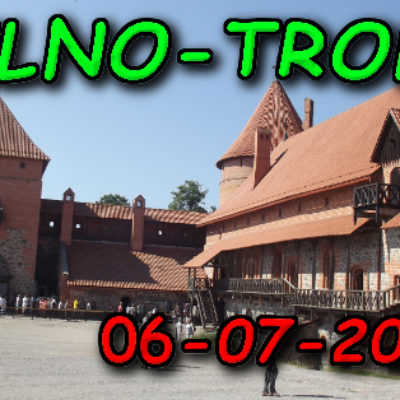 Dziedziniec zamku w Trokach