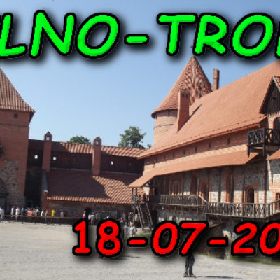 Dziedziniec zamku w Trokach