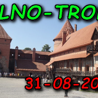 Dziedziniec zamku w Trokach 31-08-2019