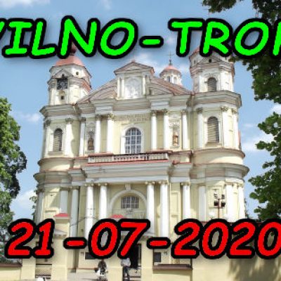 Kościół Piotra i Pawła na Antokolu w Wilnie 21-07-2020