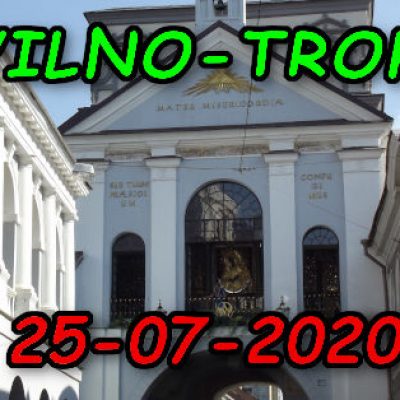 Ostra Brama w Wilnie 25-07-2020