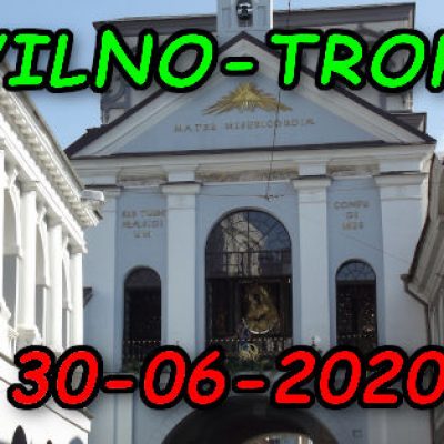 Ostra Brama w Wilnie 30-06-2020