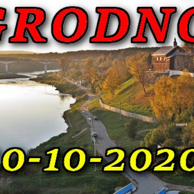 Rzeka Niemen w Grodnie wycieczka 10-10-2020