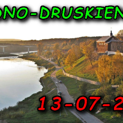 Widok na rzekę Niemen w Grodnie