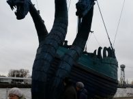 Statek wikingow Żmija Gorynycz w Kaliningradzie