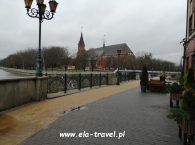 Katedra Św. Wojciecha i Najświętszej Marii Panny w Kaliningradzie od stony bulwaru