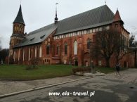 Tył Katedry Św. Wojciecha i Najświętszej Marii Panny w Kaliningradzie
