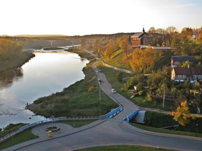 Grodno widok na Niemen