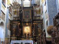 Ołtarz w Bazylice Święta Lipka
