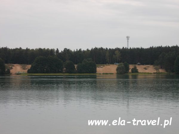 Plaża Patelnia Jezioro Białe