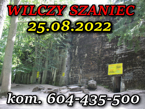 Wilczy Szaniec Bunkier Hitlera Kętrzyn Gierłoż