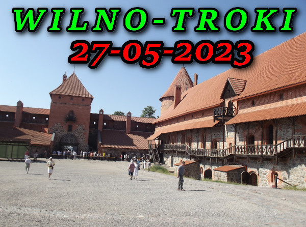 Dziedziniec Zamku w Trokach 