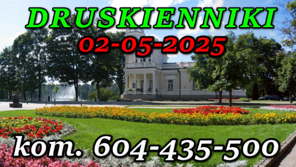 Muzeum Miejskie - Willa Kiersnowskich w Druskiennikach. Wycieczka do Druskiennik 02-05-2025.