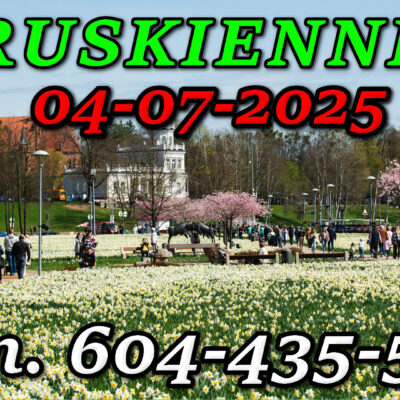 Druskienniki. Wycieczka do Druskiennik 04-07-2025.