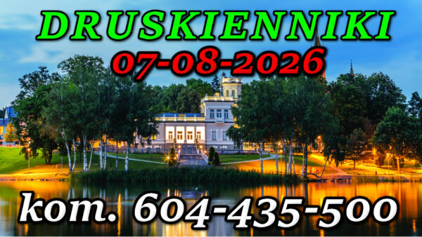 Muzeum Miejskie - Willa Kiersnowskich w Druskiennikach na Litwie. Wycieczka do Druskiennik 07-08-2026