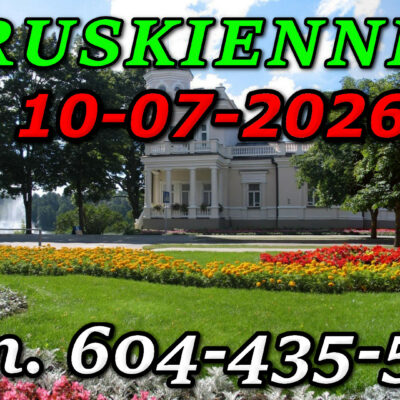 Muzeum Miejskie - Willa Kiersnowskich w Druskiennikach na Litwie. Wycieczka do Druskiennik 10-07-2026