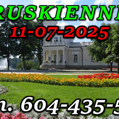 Muzeum Miejskie - Willa Kiersnowskich w Druskiennikach. Wycieczka do Druskiennik 11-07-2025.