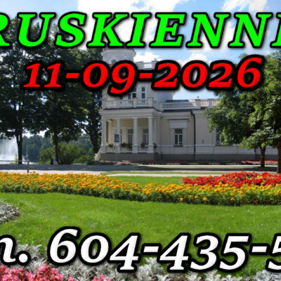 Muzeum Miejskie - Willa Kiersnowskich w Druskiennikach na Litwie. Wycieczka do Druskiennik 11-09-2026