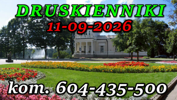 Muzeum Miejskie - Willa Kiersnowskich w Druskiennikach na Litwie. Wycieczka do Druskiennik 11-09-2026