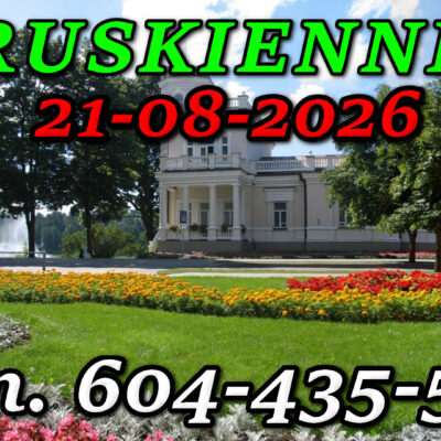 Muzeum Miejskie - Willa Kiersnowskich w Druskiennikach na Litwie. Wycieczka do Druskiennik 21-08-2026