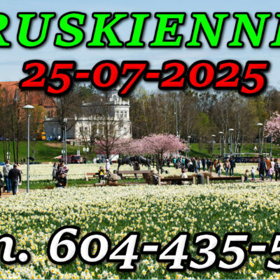 Druskienniki. Wycieczka do Druskiennik 25-07-2025.