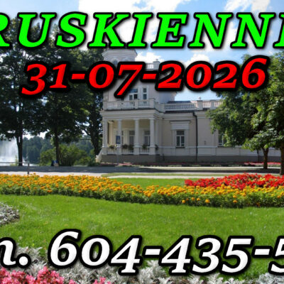 Muzeum Miejskie - Willa Kiersnowskich w Druskiennikach na Litwie. Wycieczka do Druskiennik 31-07-2026