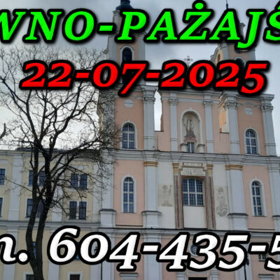 Kościół jezuitów pw. św. Franciszka Ksawerego w Kownie. Wycieczka do Kowna i Pażajścia 22-07-2025