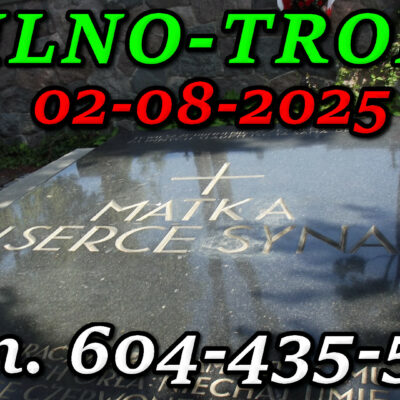 Mauzoleum Matka i Serce Syna Na Rossie w Wilnie. Wycieczka do Wilna i Trok 02-08-2025.