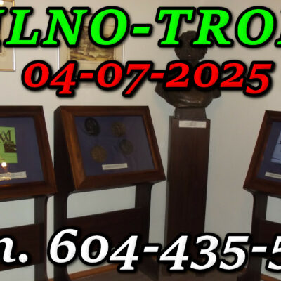 Muzeum Adama Mickiewicza w Wilnie. Wycieczka do Wilna i Trok 04-07-2025.