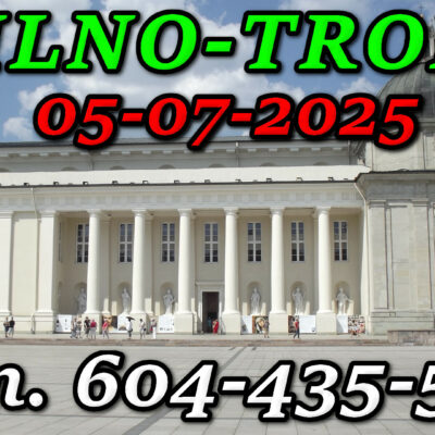 Bazylika archikatedralna św. Stanisława i św. Władysława w Wilnie. Wycieczka do Wilna i Trok 05-07-2024.