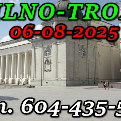 Bazylika archikatedralna św. Stanisława i św. Władysława w Wilnie. Wycieczka do Wilna i Trok 06-08-2025.