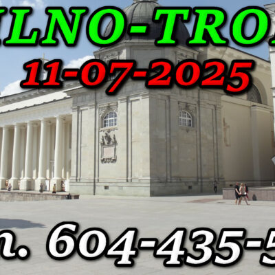 Bazylika archikatedralna św. Stanisława i św. Władysława w Wilnie. Wycieczka do Wilna i Trok 11-07-2025.