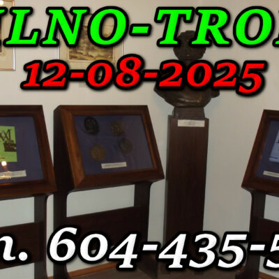 Muzeum Adama Mickiewicza w Wilnie. Wycieczka do Wilna i Trok 12-08-2025.