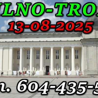 Bazylika archikatedralna św. Stanisława i św. Władysława w Wilnie. Wycieczka do Wilna i Trok 13-08-2025.