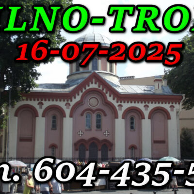 Cerkiew św. Paraskiewy Piątnicy w Wilnie. Wycieczka do Wilna i Trok 16-07-2025.