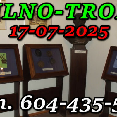 Muzeum Adama Mickiewicza w Wilnie. Wycieczka do Wilna i Trok 17-07-2025.