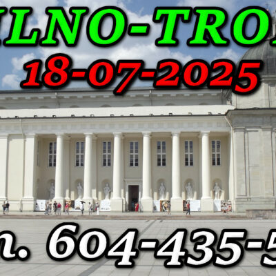 Bazylika archikatedralna św. Stanisława i św. Władysława w Wilnie. Wycieczka do Wilna i Trok 18-07-2025.