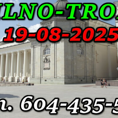 Bazylika archikatedralna św. Stanisława i św. Władysława w Wilnie. Wycieczka do Wilna i Trok 19-08-2025.