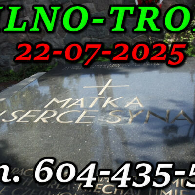 Mauzoleum Matka i Serce Syna Na Rossie w Wilnie. Wycieczka do Wilna i Trok 22-07-2025.