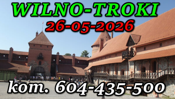 dziedziniec Zamku Wielkich Książąt Litewskich w Trokach