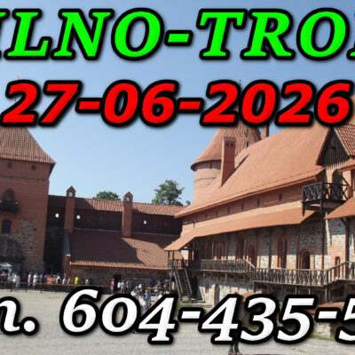 dziedziniec Zamku Wielkich Książąt Litewskich w Trokach