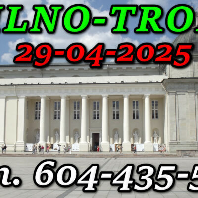 Bazylika archikatedralna św. Stanisława i św. Władysława w Wilnie. Wycieczka do Wilna i Trok 29.04.2025