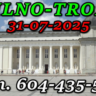 Bazylika archikatedralna św. Stanisława i św. Władysława w Wilnie. Wycieczka do Wilna i Trok 31-07-2025.