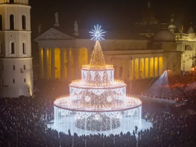 Boże Narodzenie Wilno choinka