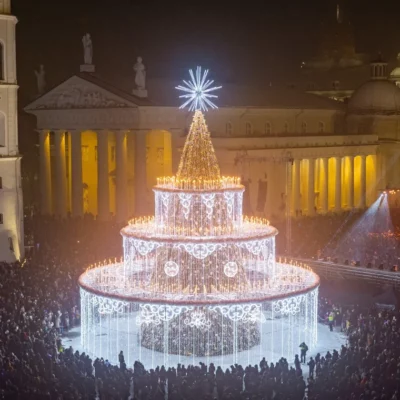 Boże Narodzenie Wilno choinka