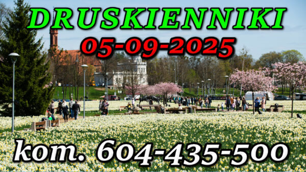 Wycieczka Druskienniki 05-09-2025 @ Augustów, Rynek Zygmunta Augusta 15